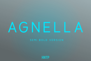 Agnella Semi-Bold: Elegant Sans Serif Font Download