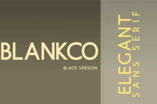 Blankco Black: A Bold Typeface for Modern Web Design