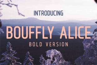 Bouffly Alice Bold Typeface for Campaigns