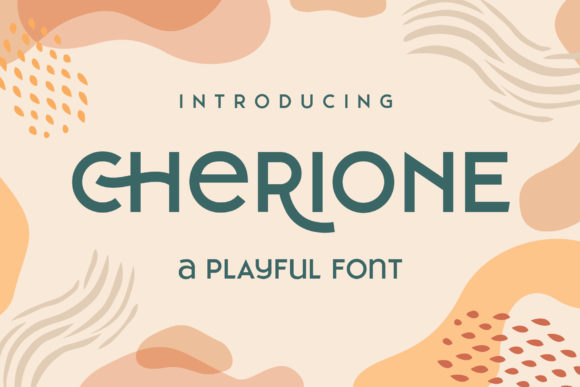 Cherione Font: A Playful Typeface for Modern Brands