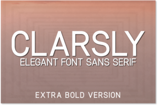 Clarsly Extra Bold: A Modern Typeface for Editorial Design