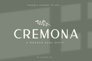 Cremona Font: Minimal Elegance for Makers
