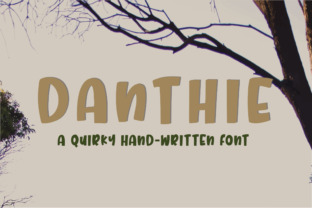 Danthie: A Modern Sans Serif Font for Creators