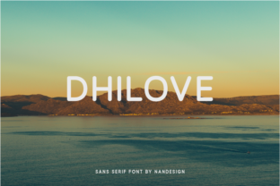 Dhilove: A Rounded Sans Serif Font for Warm Branding