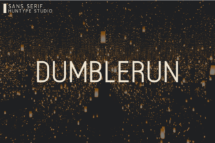 Dumblerun: A Modern Sans Serif Typeface for Digital Brands
