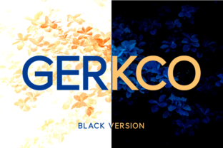 Gerkco Black Font for Modern Branding