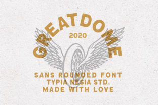 Great Dome: An Elegant Vintage Sans Serif Typeface