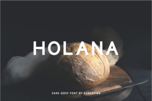 Holana Font: Clean Sans Serif for Crafters