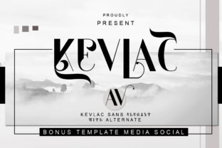 Kevlac Sans Serif Font for Modern Web Design