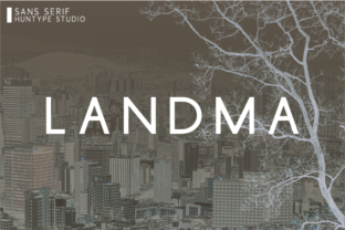 Landma Typeface: Elevating Brand Visuals