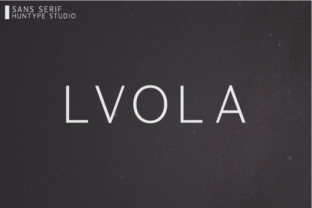 Lvola: A Vibrant Sans Serif Font for Makers