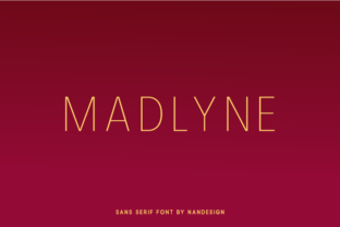 Madlyne Typeface for Clean Business Branding