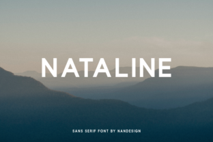 Nataline: A Clean Sans Serif Font for Modern Editorial Design
