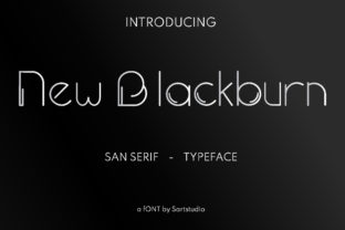 New Blackburn Typeface Review for Modern Brands