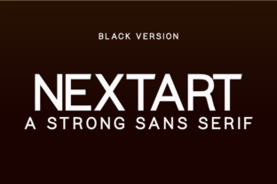 Nextart Black Font for Bold Campaign Headlines