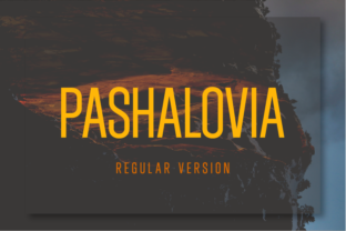 Pashalovia Font for Modern Crafters