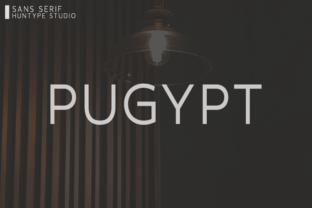 Pugypt: The Elegant Sans Serif Font for Modern Brands