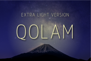 Qolam Extra Light Font for Makers
