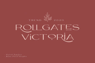 Rollgates Victoria: An Elegant Sans Serif Typeface for Editorial Design