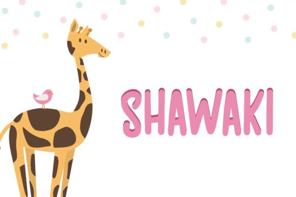 Shawaki: A Playful Modern Sans Serif Font for Web