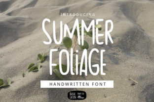 Summer Foliage: The Unique Sans Serif Font for Modern Brands