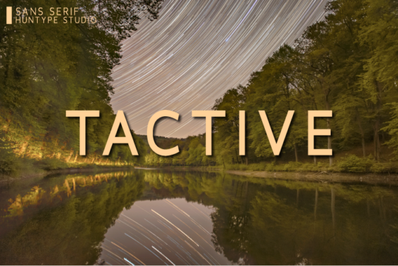 Tactive: The Sans Serif Font for Clear Campaigns